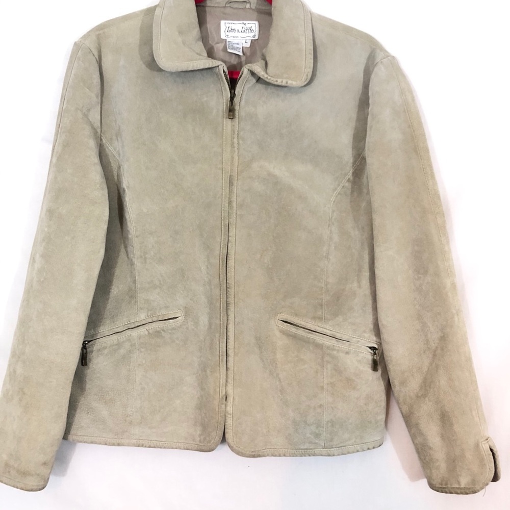 Live A Little suede Leather Jacket